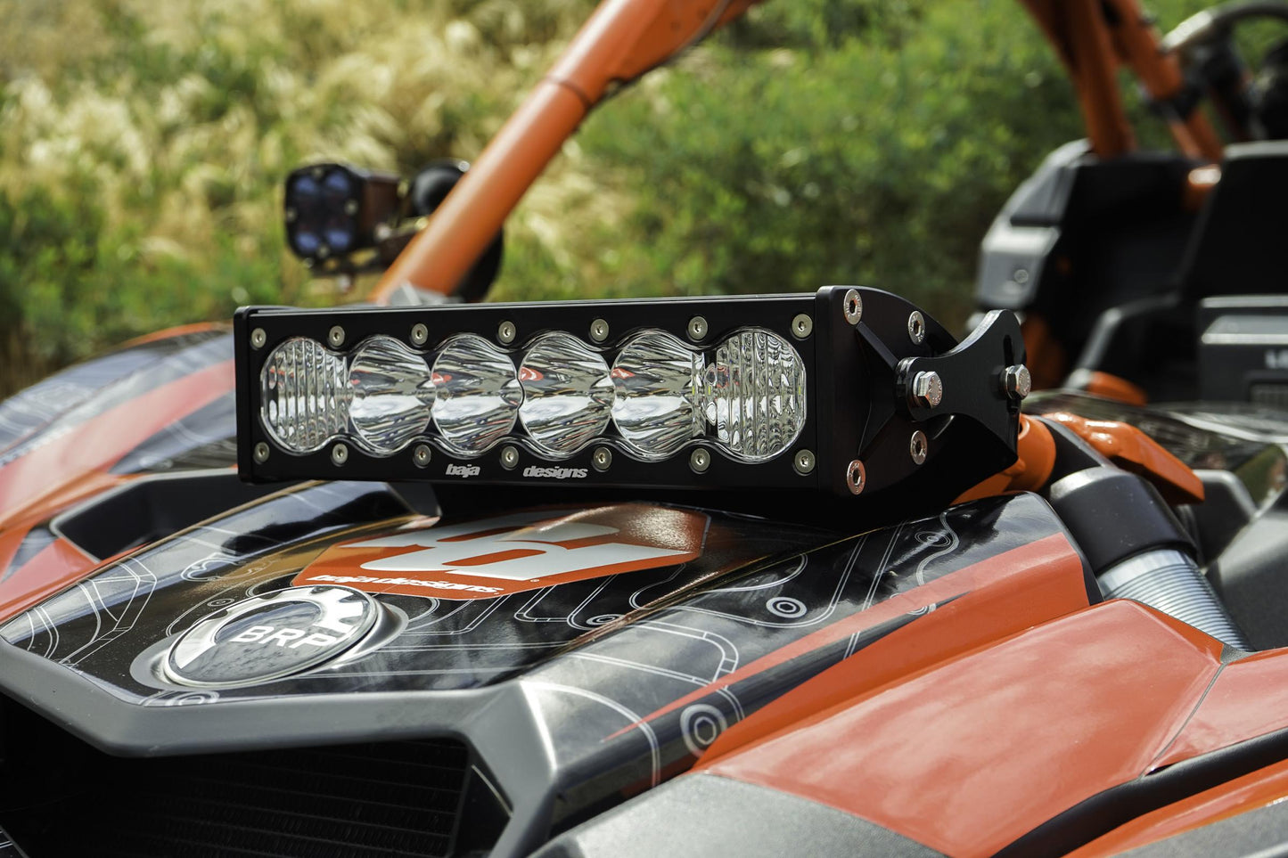 Can-Am, Maverick X3, Clear 10 inchOnX6+ Shock Mount Kit Baja Designs-1
