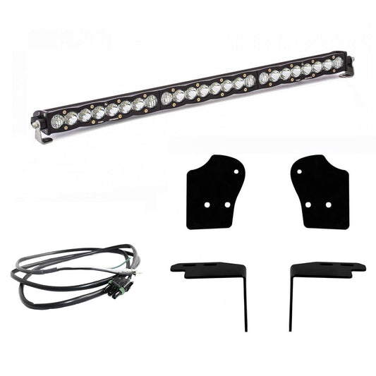 17-20 Ford Raptor 30 Inch S8 Grille LED Light Bar Kit Baja Designs-1