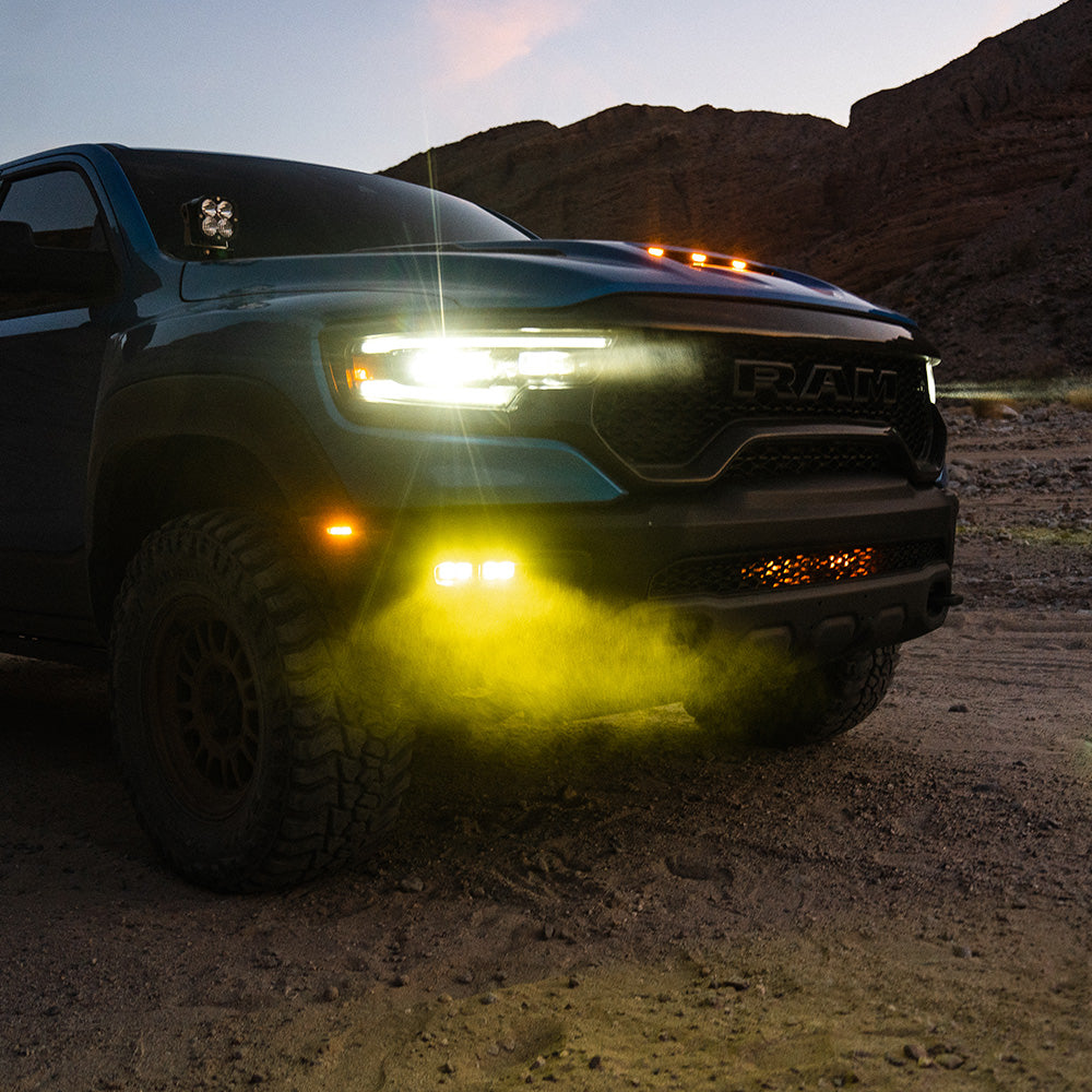 Dodge Ram Rebel/TRX (19-Present) Dual S2 SAE Amber FPK Baja Designs-2