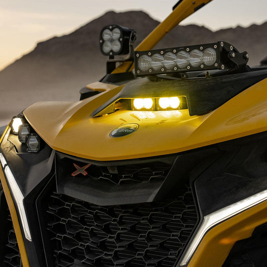 Can-Am, Maverick R, Dual S2 Pro Hood Kit Baja Designs-1