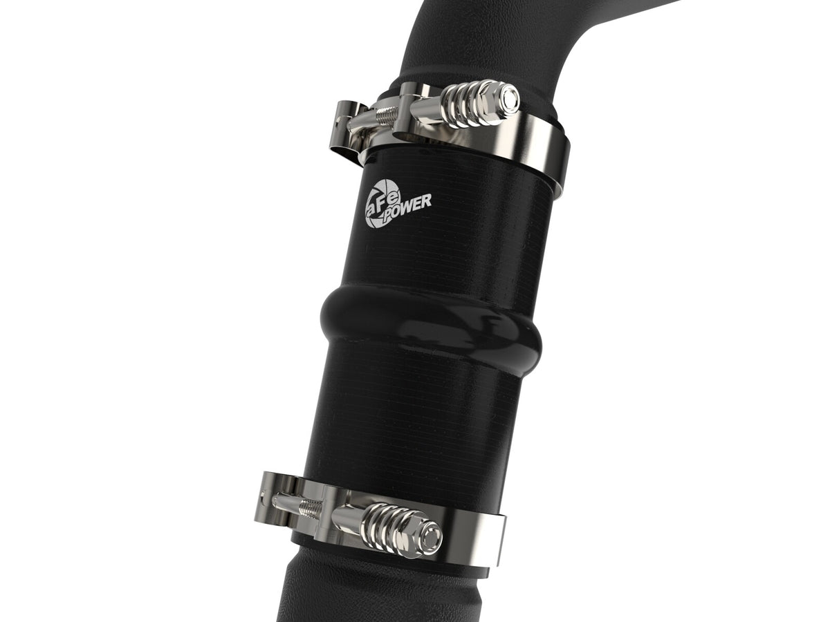 BladeRunner 2-1/2 Inch & 3 Inch Aluminum Hot and Cold Charge Pipe Kit Black Ram 1500 20-23 V6-3.0L (td) aFe Power-4
