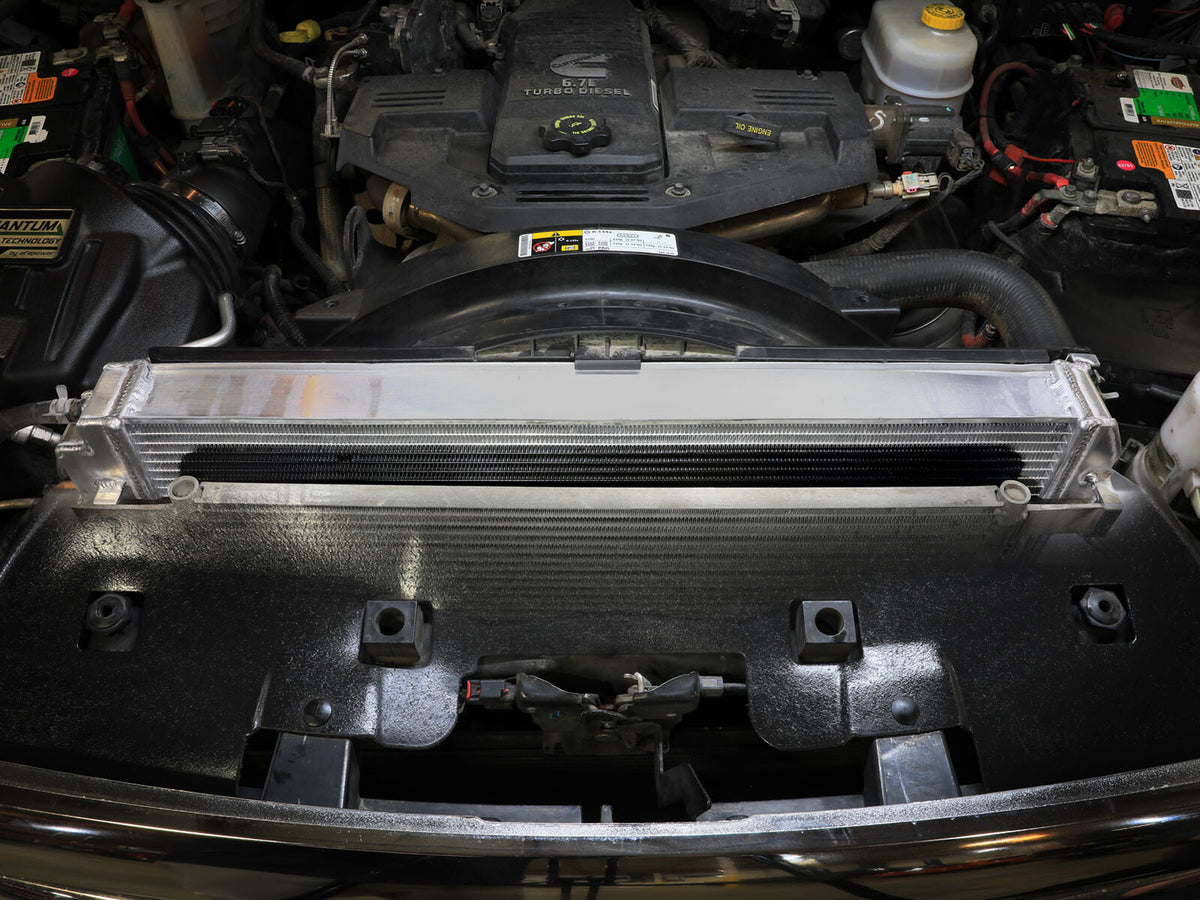 BladeRunner Street Series High Capacity Aluminum Radiator Ram Diesel Trucks 13-18 L6-6.7L (td) aFe Power-4