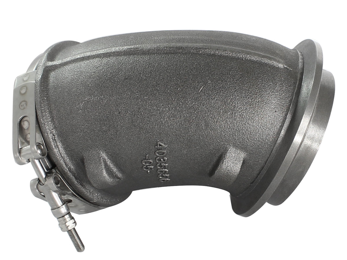 BladeRunner Turbocharger Turbine Elbow Replacement Dodge Diesel Trucks 05-07 L6-5.9L (td) aFe Power-2