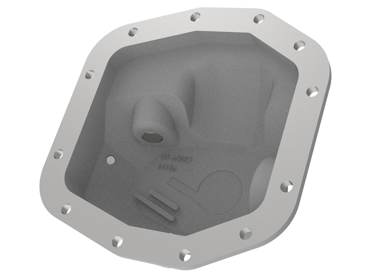 Street Series Front Differential Cover Raw Jeep Wrangler (Jl) 18-23 L4-2.0L (t)/ V6-3.6L (Dana M186) aFe Power-2