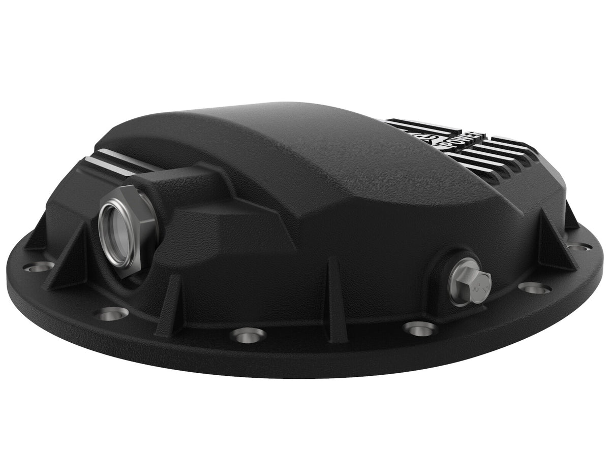 Pro Series Rear Differential Cover w/ Machined Fins GM Gas Trucks/SUVs 19-26 (Gmch 9.5) aFe Power-9