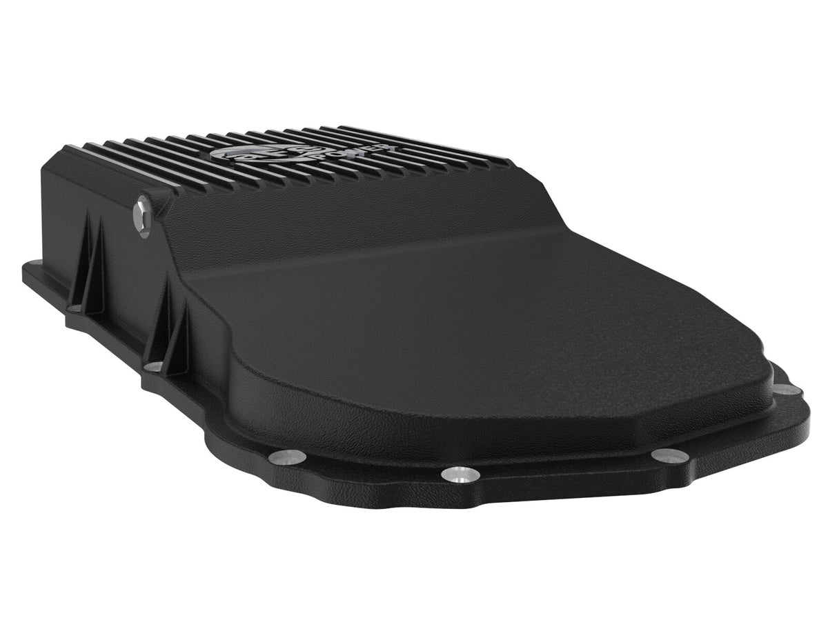 Pro Series Transmission Pan Black w/ Machined Fins Ram Trx 21-24 (8HP95 Transmission) aFe Power-4