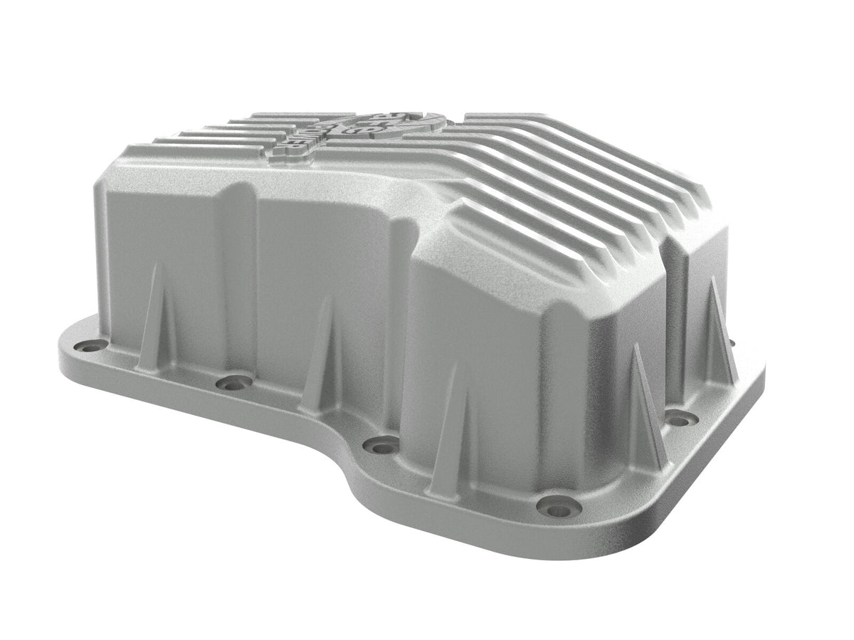 Street Series Engine Oil Pan Raw w/ Machined Fins Jeep Wrangler (Jl) 18-26 L4-2.0L (t) aFe Power-5