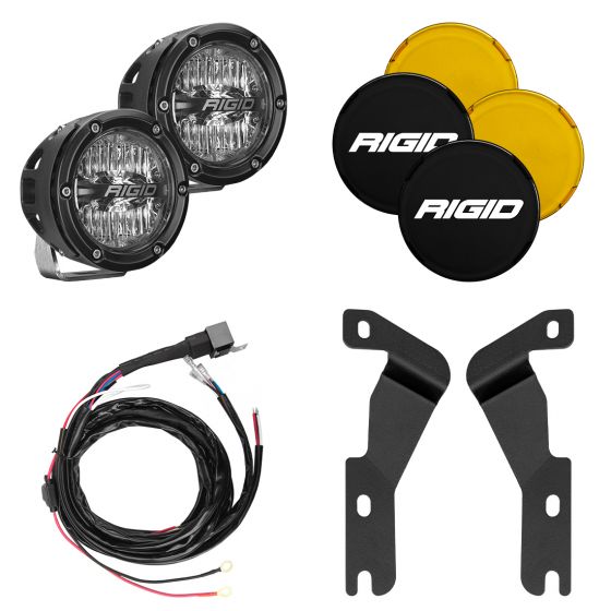 2016-2020 Toyota Tacoma A-Pillar Light Kit, Includes 4 Inch 360-Series Drive Rigid Industries