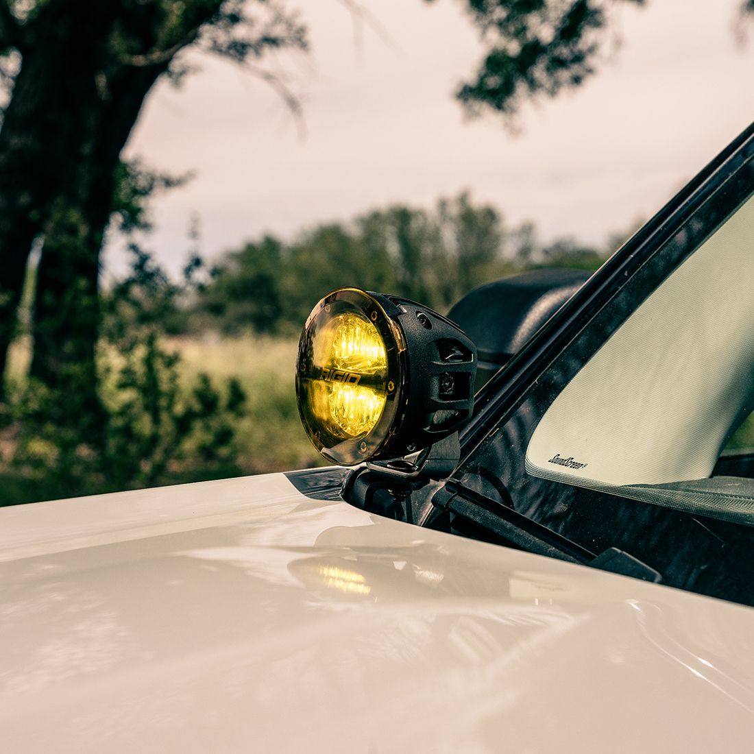2021-Present Ford Bronco Sport A-Pillar 4 Inch 360-Series Light Mount Kit Rigid Industries