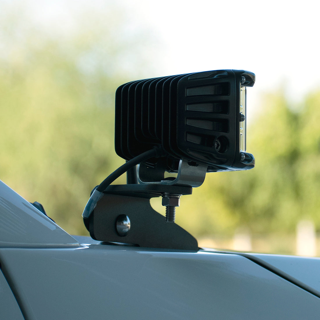 2020-Present Ford SuperDuty A-Pillar Mounts Rigid Industries-5