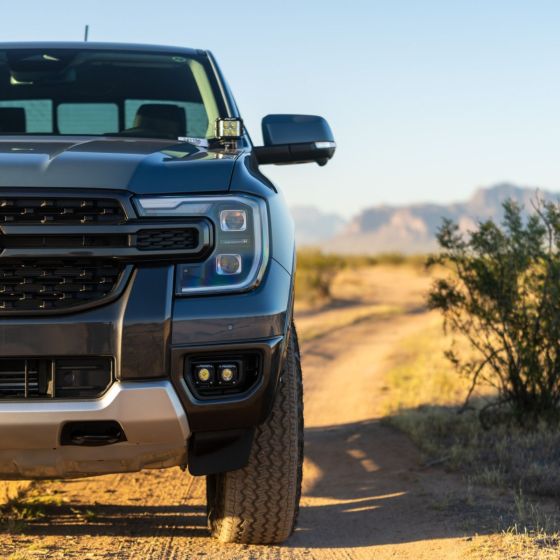 2024-Present Ford Ranger A-Pillar Mount Rigid Industries-3