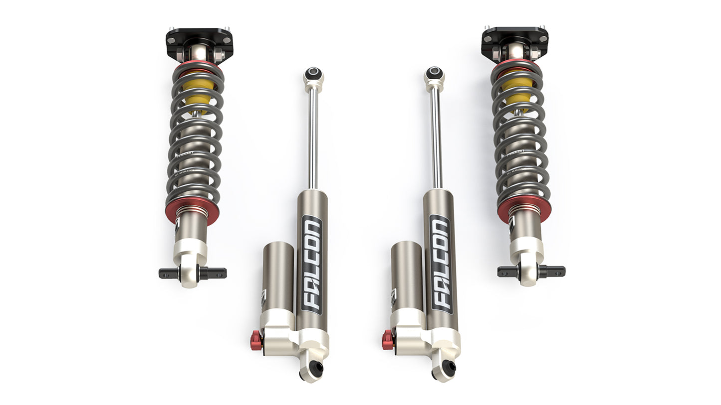 2019+ Silverado/Sierra 1500 2.25 Inch Sport Tow/Haul Complete Leveling System Falcon Shocks