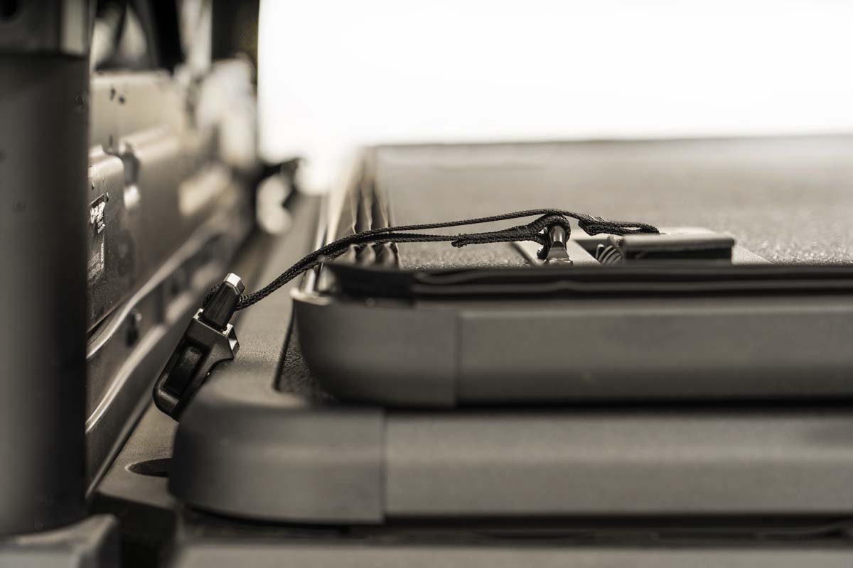 Rough Country Polaris Hard Folding Bed Cover w/o Tailgate Lock 13-20 Ranger 570XP/900XP/1000XP Rough Country