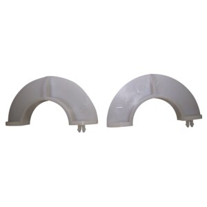 Dana 30 Front Axle Shaft Slinger for 90-96 Jeep YJ, XJ, MJ, ZJ Models, 2 Halves Crown Automotive-2