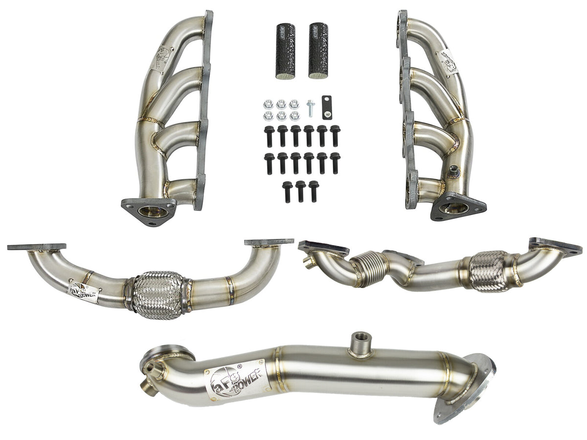 Twisted Steel 304 Stainless Steel Performance Package GM Diesel Trucks 15-16 V8-6.6L (td) Lml aFe Power