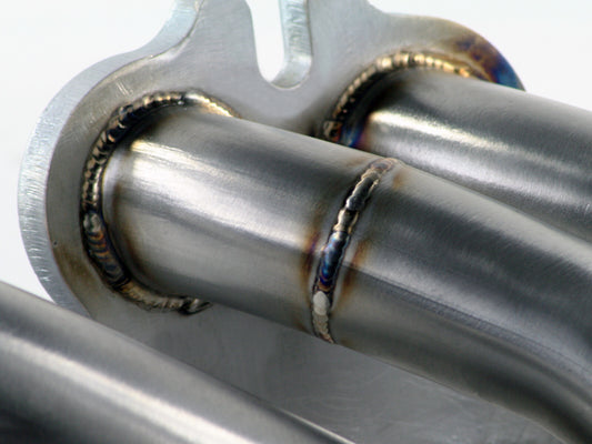 Twisted Steel 409 Stainless Steel Short Tube Header Jeep Wrangler (TJ) 00-06 L6-4.0L aFe Power-1