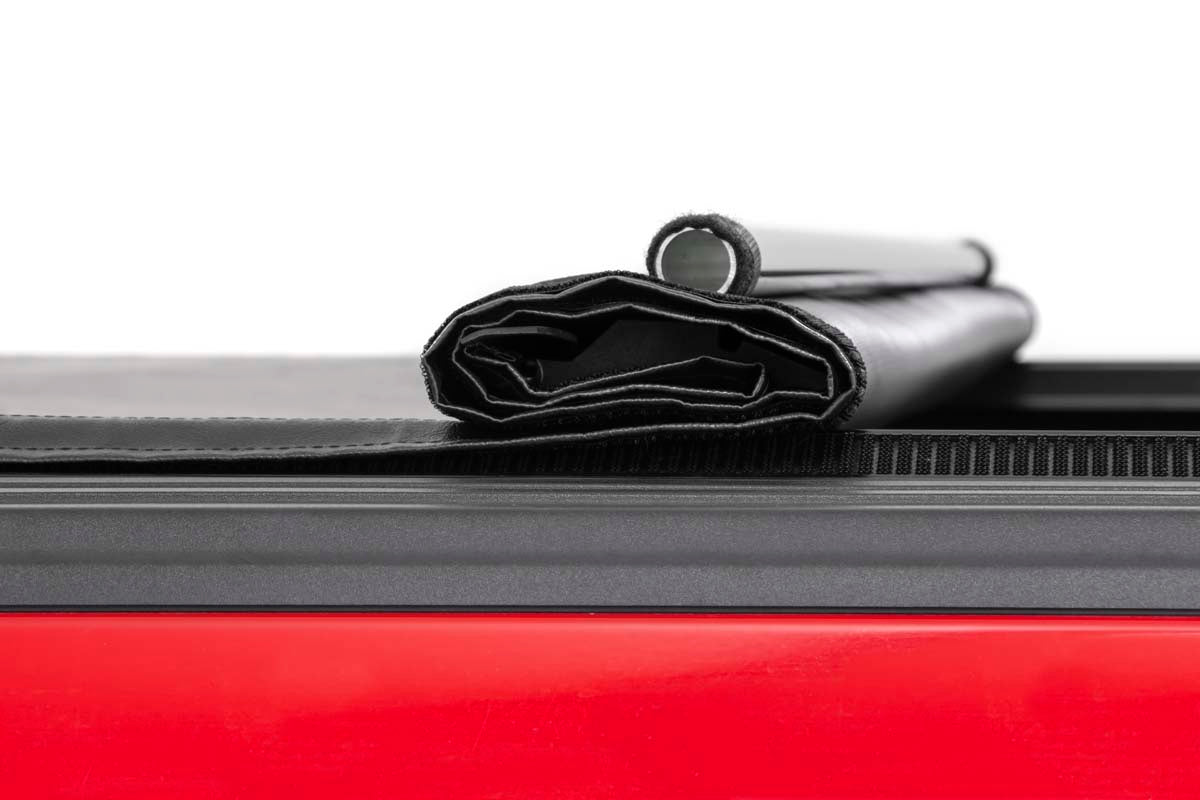 Rough Country Soft Roll Up Bed Cover w/o Cargo Management 5.7 Foot Bed 22 Toyota Tundra 2WD/4WD Rough Country