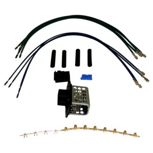 Blower Motor Resistor & Wiring Kit for Jeep 87-06 TJ Wrangler, 98-01 XJ Cherokee Crown Automotive-4