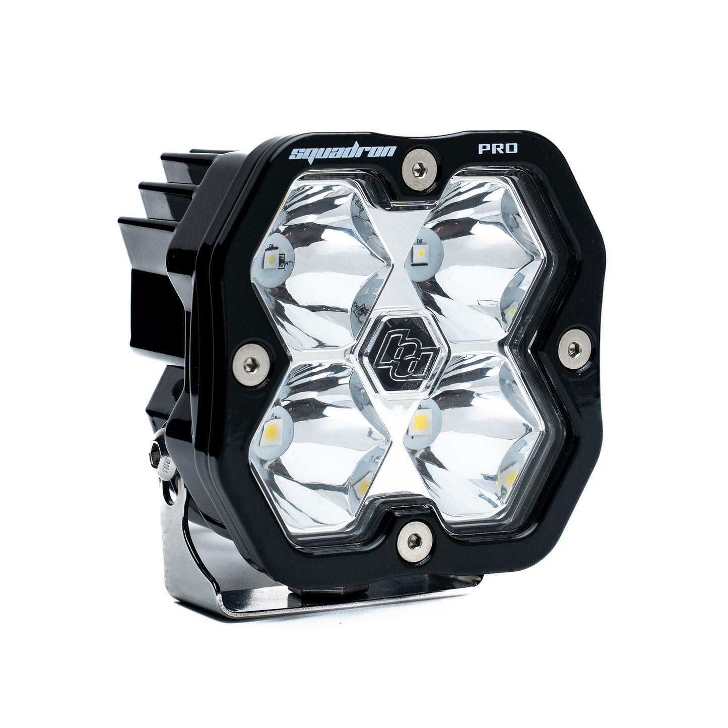 Squadron 2.0 Pro Black LED Auxiliary Light Pod Universal Clear Baja Designs-3