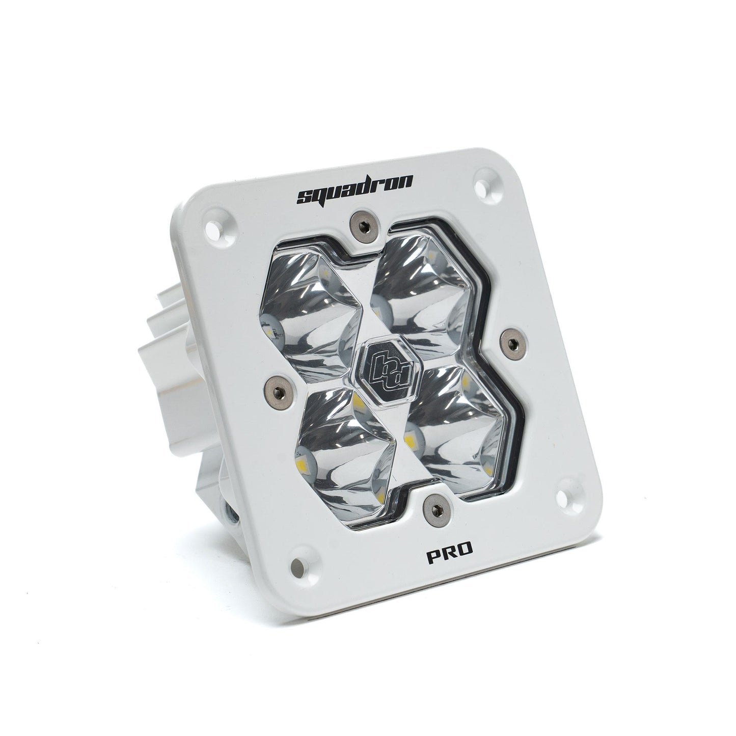 Squadron 2.0 Pro White Flush Mount LED Auxiliary Light Pod Universal Clear Baja Designs-2