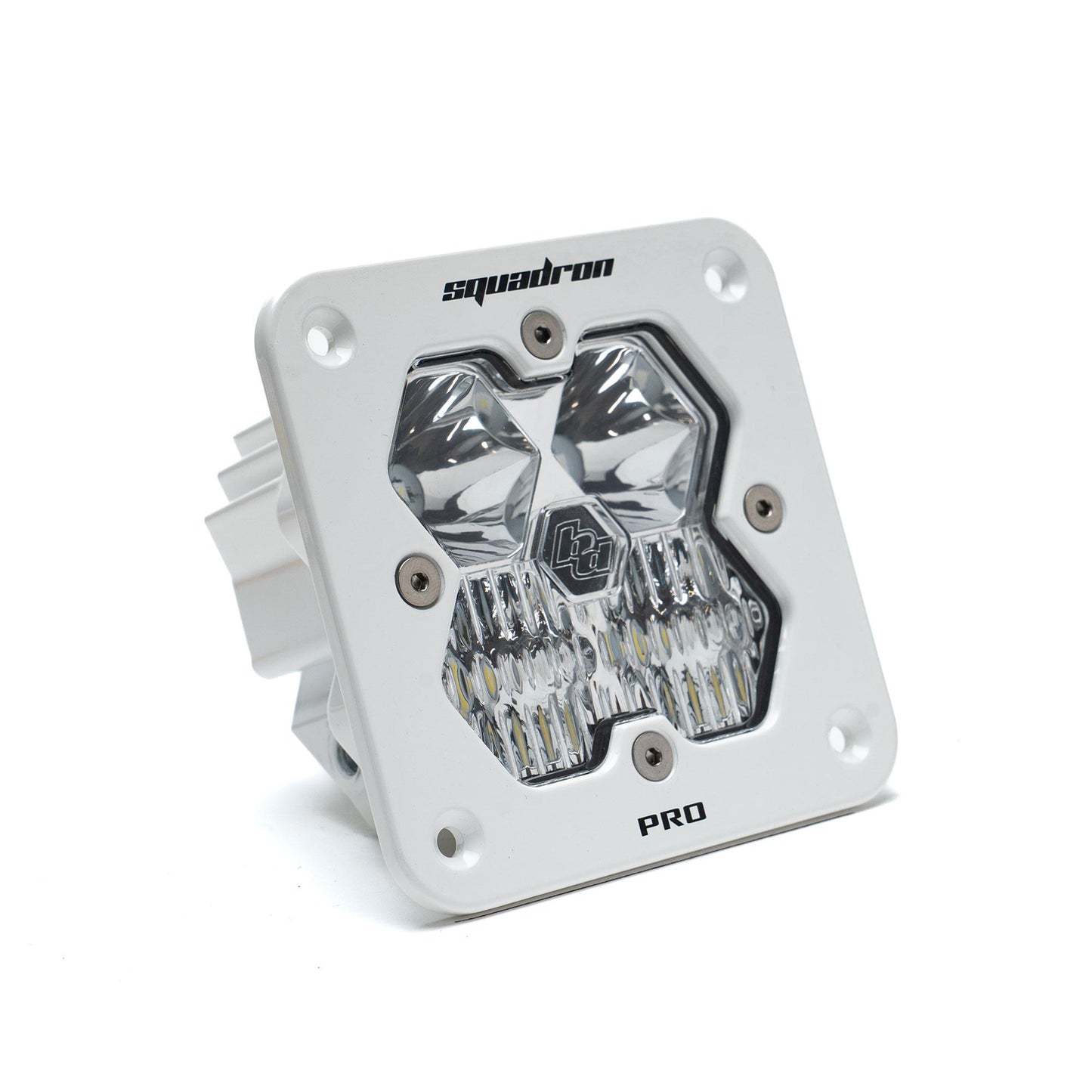 Squadron 2.0 Pro White Flush Mount LED Auxiliary Light Pod Universal Amber Baja Designs-2