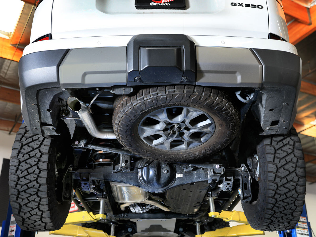 Vulcan Series 2-1/2 Inch to 3 Inch Stainless Steel Cat-Back Hi-Tuck Exhaust System Lexus GX550 24-26 V6-3.4L (tt) aFe Power-5