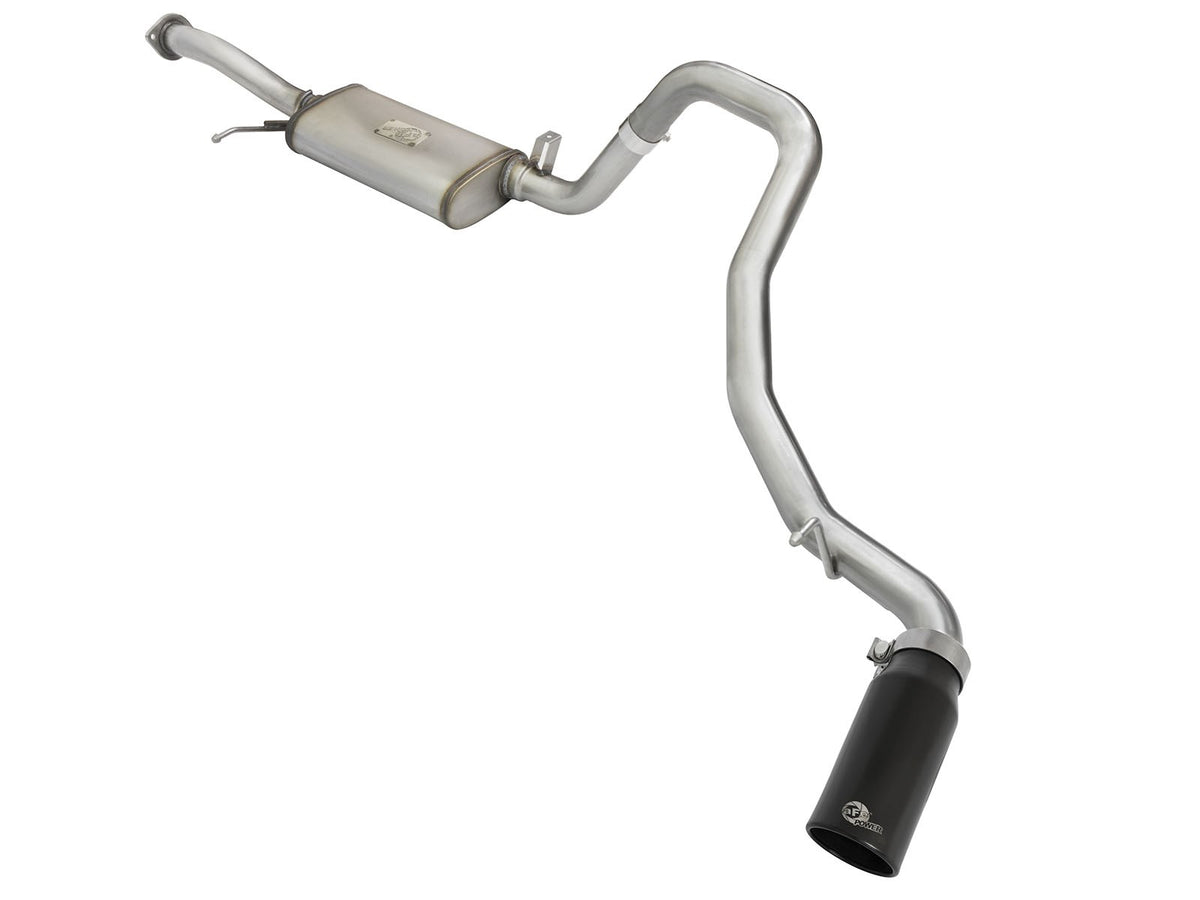 Mach Force-Xp 2-1/2 Inch 304 Stainless Steel Cat-Back Exhaust System w/ Tip Nissan Patrol (Y61) 01-19 L6-4.8L aFe Power-1
