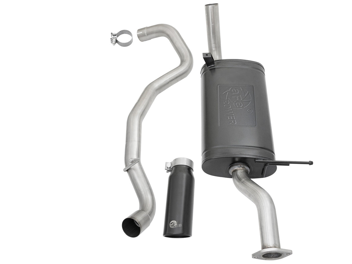 Mach Force-Xp 304 Stainless Steel Cat-Back Exhaust System w/Tip Nissan Patrol (Y61) 01-19 L6-4.8L aFe Power-11