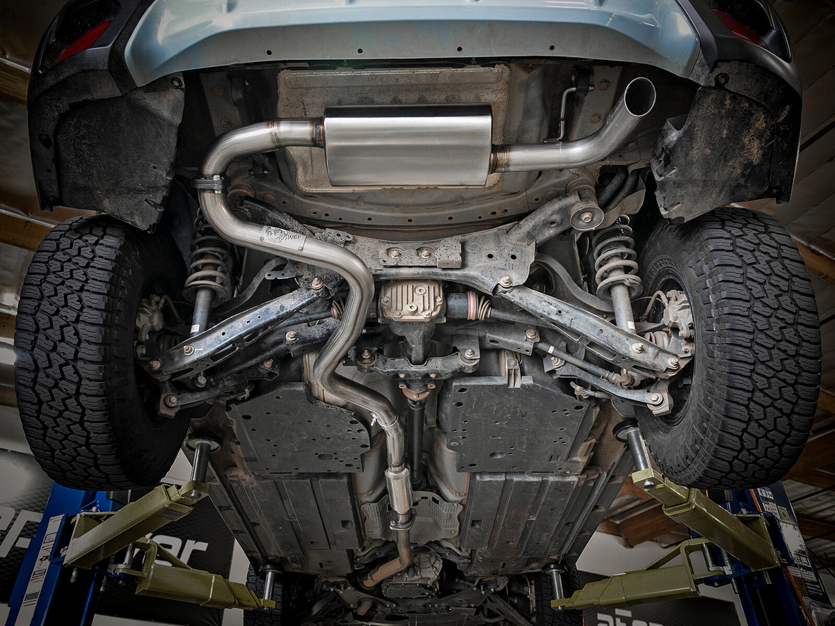 Takeda 2-1/2 Inch 304 Stainless Steel Cat-Back Exhaust System Subaru Crosstrek 18-26 H4-2.0L aFe Power-6