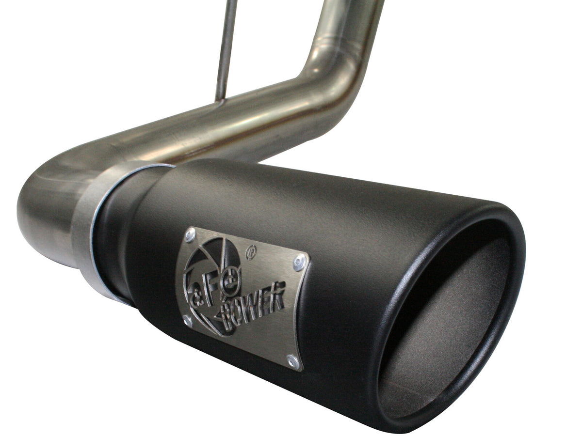 Mach Force-Xp 3 Inch 409 Stainless Steel Cat-Back Exhaust System w/Black Tip Toyota Tundra 10-21 V8-5.7L aFe Power-5