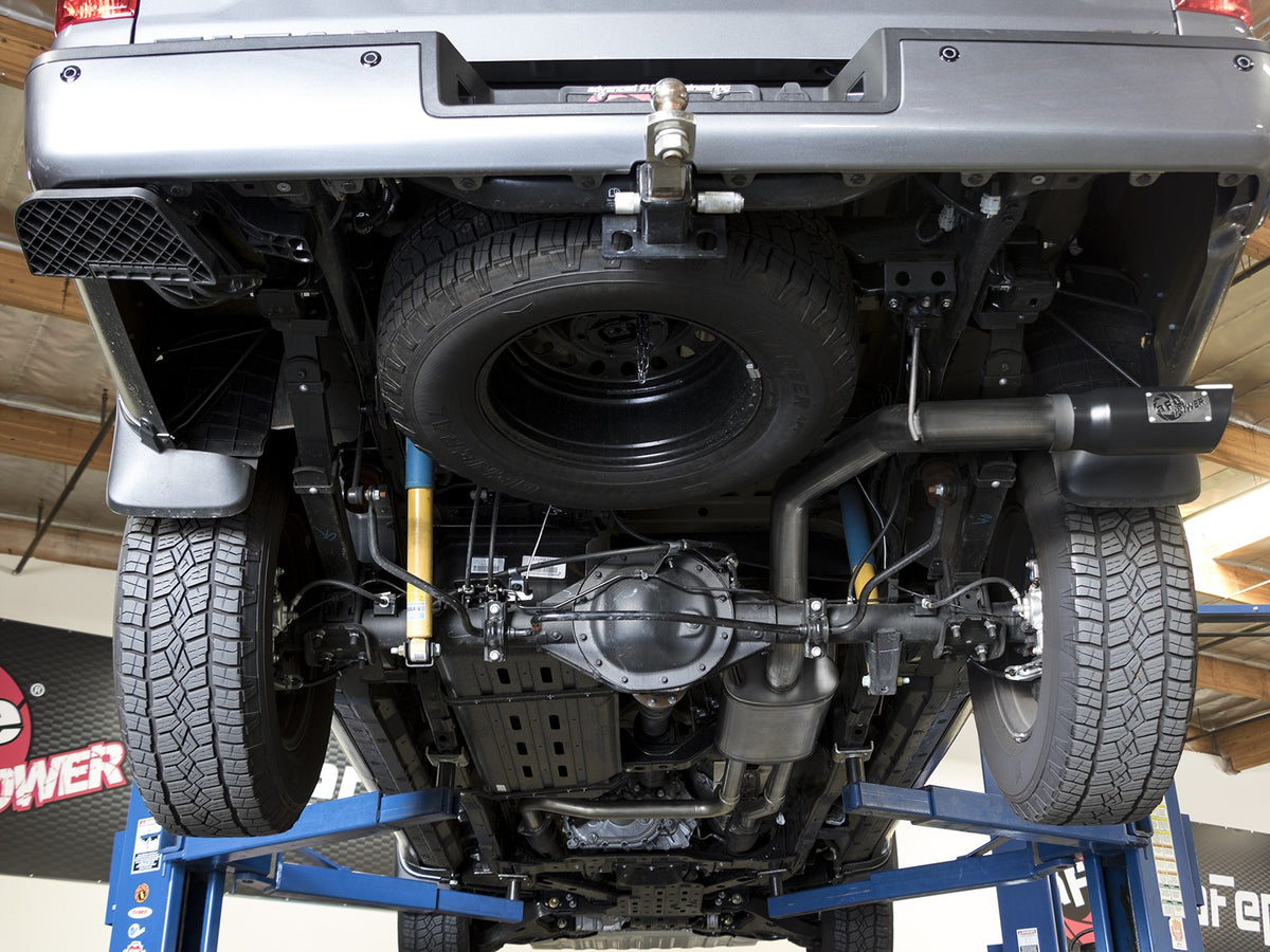 Mach Force-Xp 2-1/2 Cat-Back Exhaust System w/ Tip Nissan Titan 17-24 V8-5.6L aFe Power-14