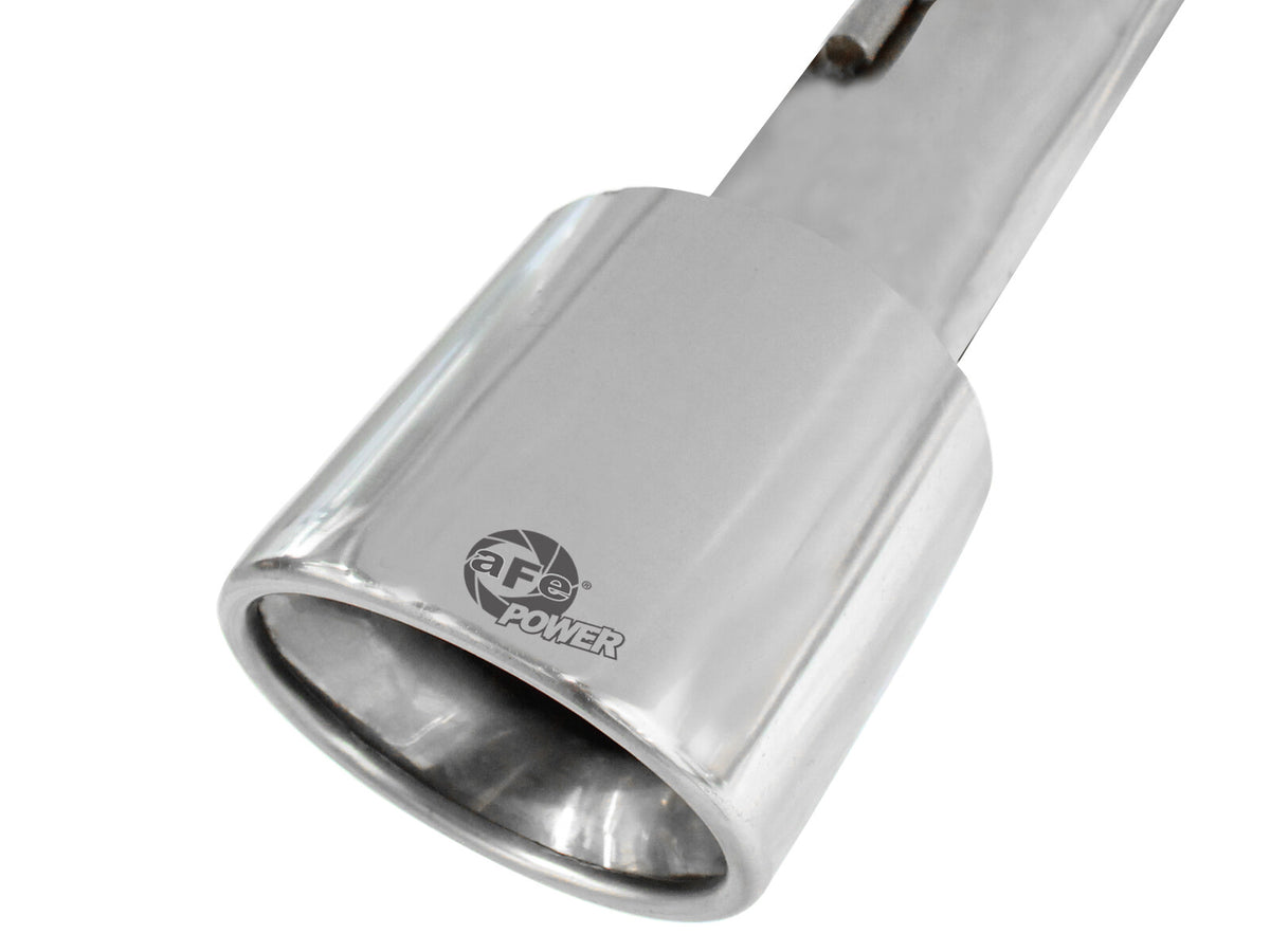 Large Bore-HD 2-1/2 Inch 409 Stainless Steel Dpf-Back Exhaust System W/O Resonators Jeep Grand Cherokee (WK2) 14-19 V6-3.0L (td) EcoDiesel aFe Power-3