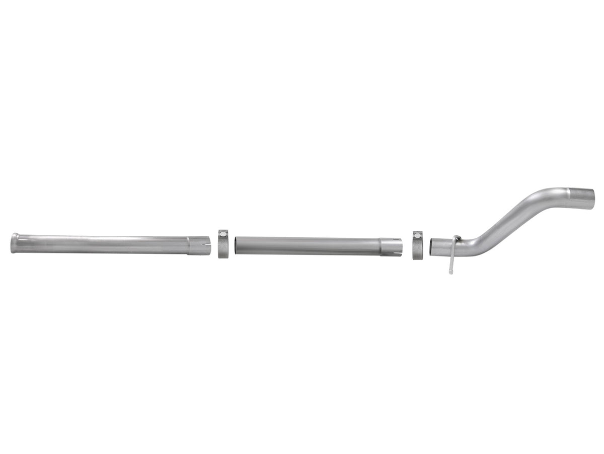 Mach Force-Xp 2-1/2 Inch 409 Stainless Steel Front Resonator Delete Pipe Jeep Wrangler (Jl) 18-26 V6-3.6L aFe Power-3