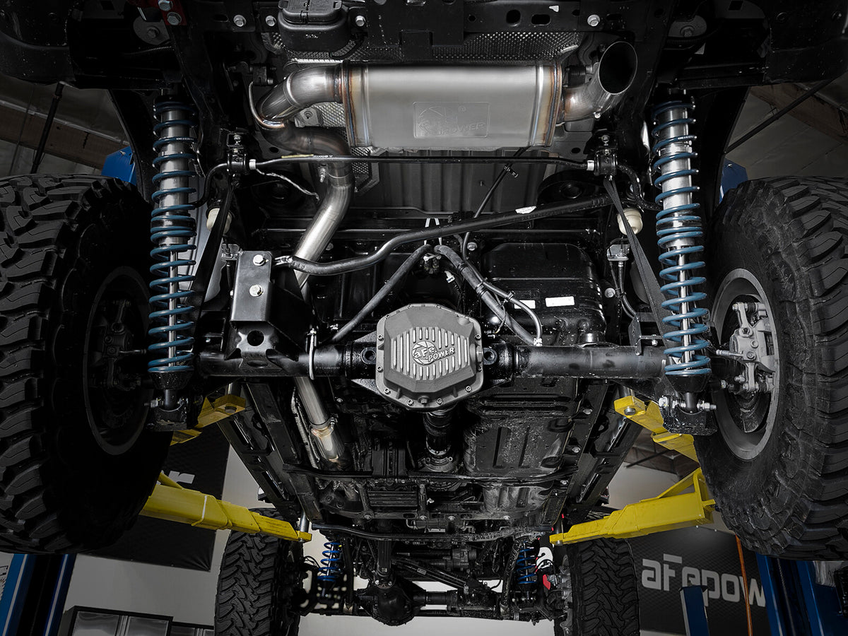 Mach Force-Xp 3 Inch 409 Stainless Steel Cat-Back Hi-Tuck Exhaust System Jeep Wrangler (Jl) 18-26 L4-2.0L (t) aFe Power-6