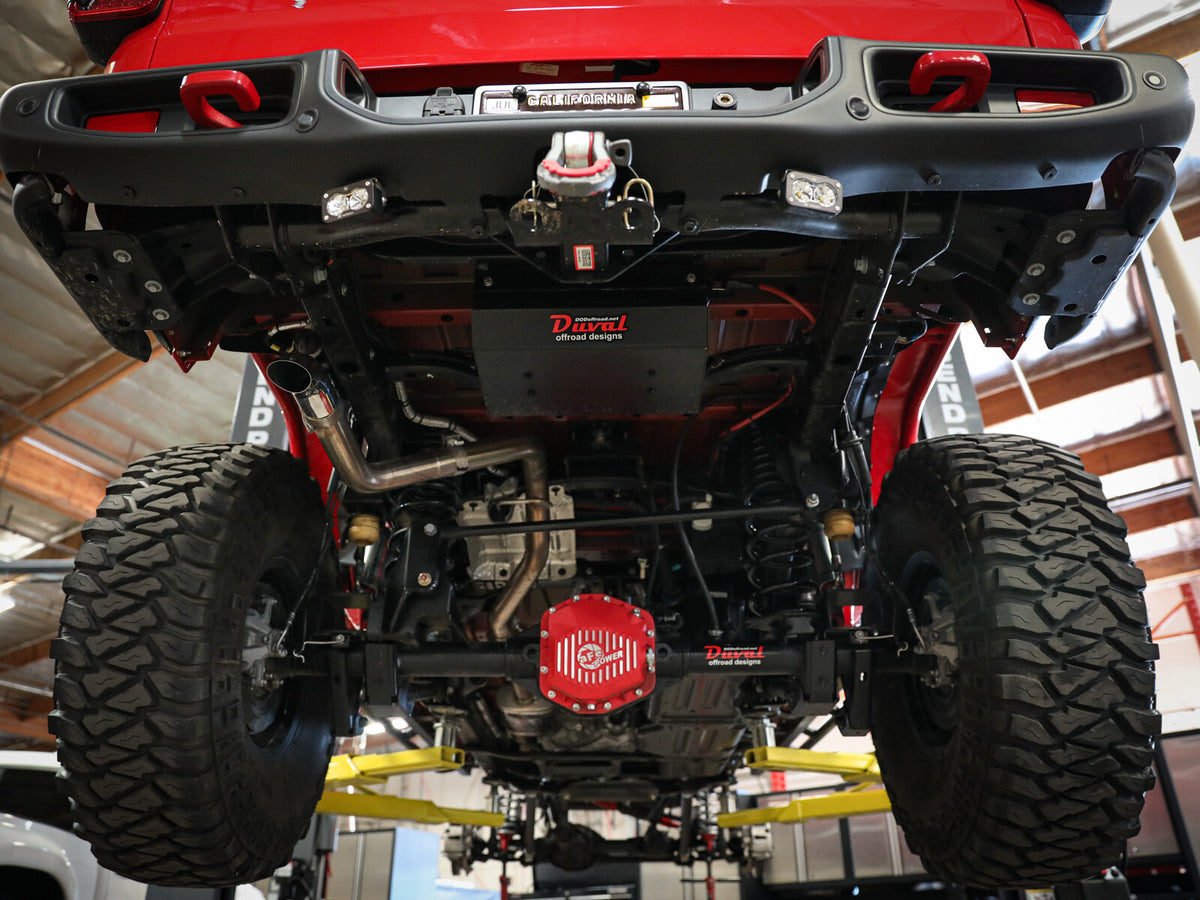 Apollo GT Series 2-1/2 Inch 409 Stainless Steel Cat-Back Hi-Tuck Exhaust System Jeep Gladiator (Jt) 20-26 V6-3.6L aFe Power-3