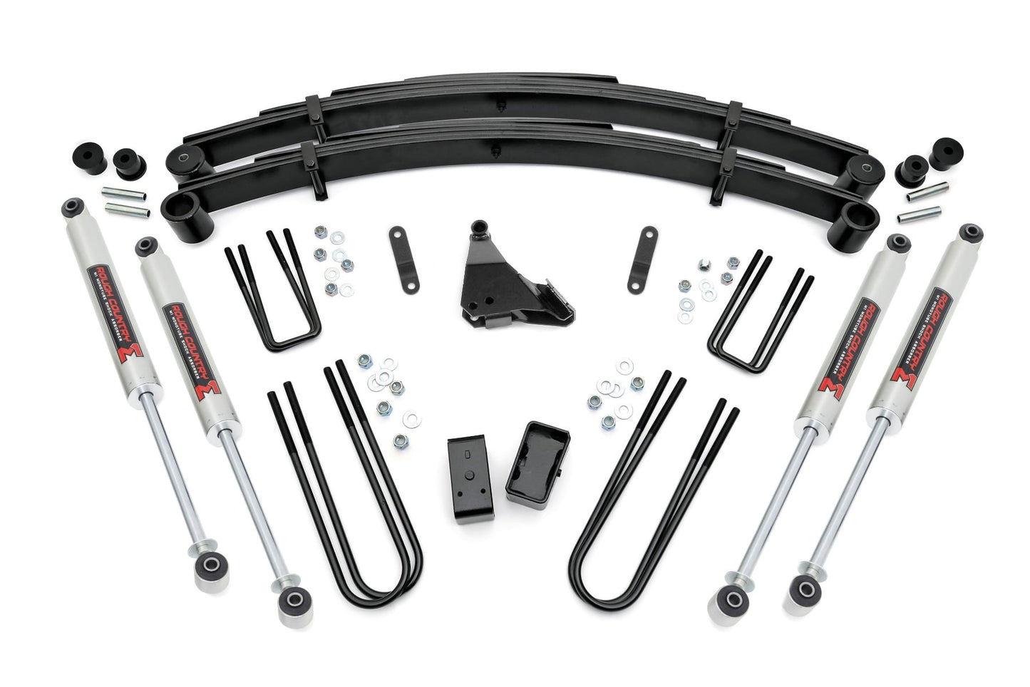4 Inch Lift Kit Rear Blocks M1 Ford F-250/F-350 Super Duty 4WD (99-04) Rough Country