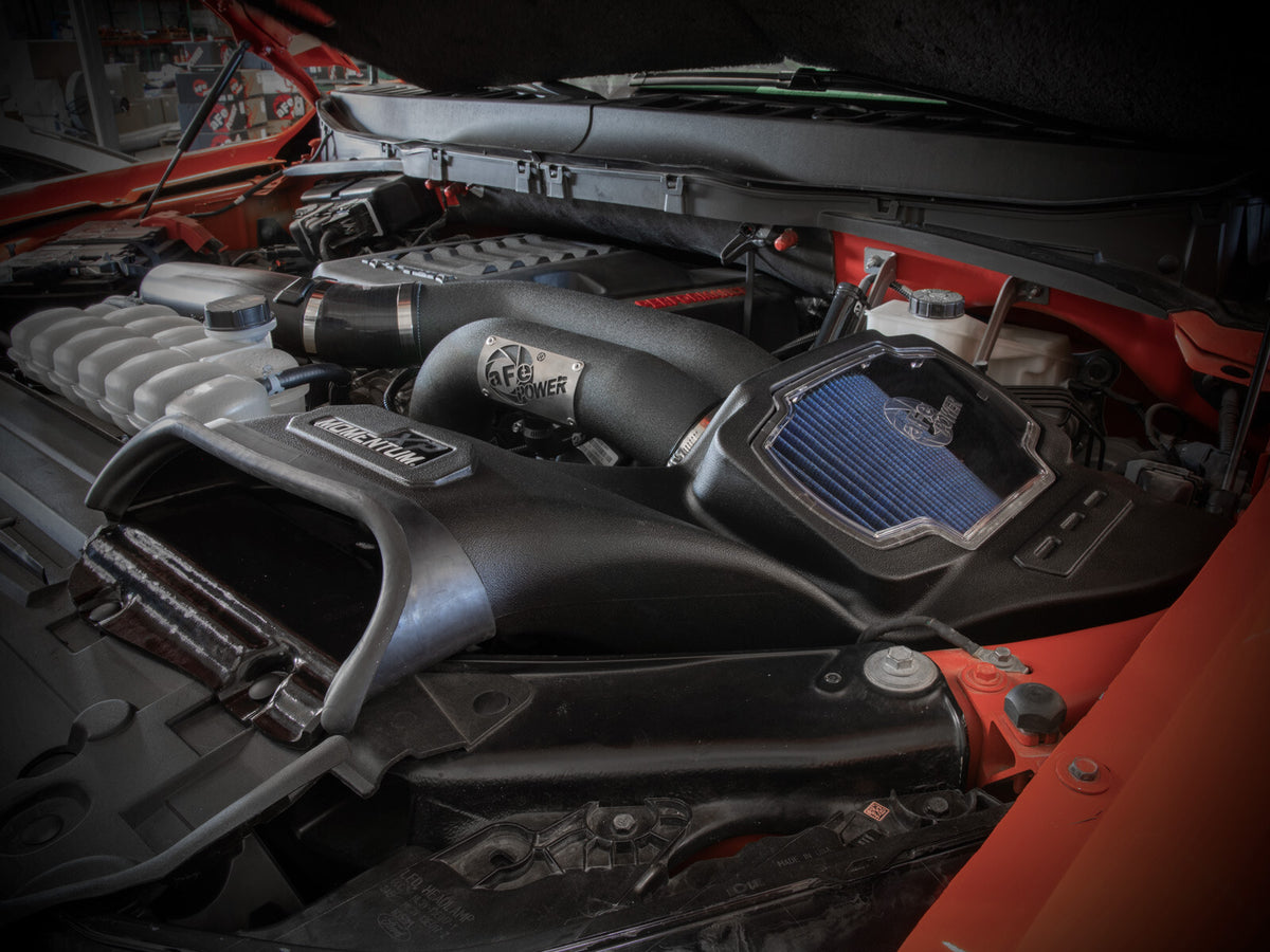 Momentum Xp Cold Air Intake System w/ Pro 5R Filter Ford F-150 Raptor 21-26 V6-3.5L (tt) aFe Power-6