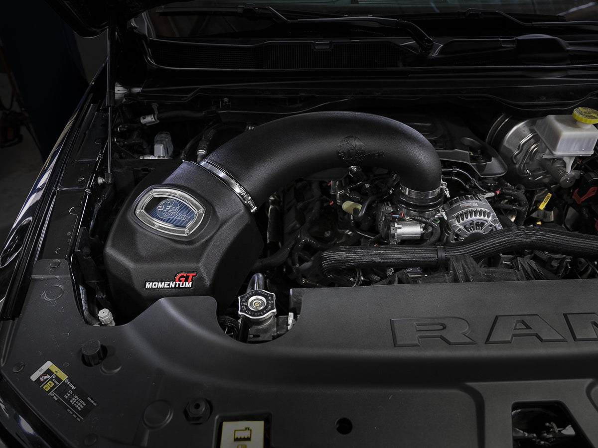 Momentum GT Cold Air Intake System w/ Pro 5R Filter Ram 1500 (Dt) 19-26 V8-5.7L Hemi aFe Power-6