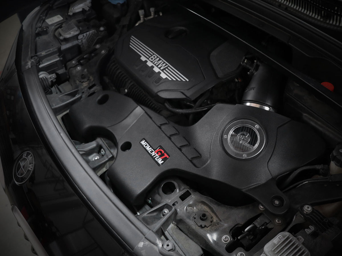 Momentum GT Cold Air Intake System w/ Pro Dry S Filter Mini Cooper S (F55/56/57) 19-24 L4-2.0L (t) B46/B48 aFe Power-5