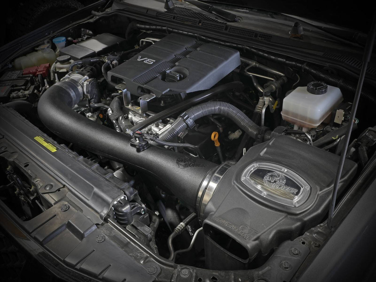 Momentum GT Cold Air Intake System w/ Pro Dry S Filter Nissan Frontier 20-23 V6-3.8L aFe Power-5