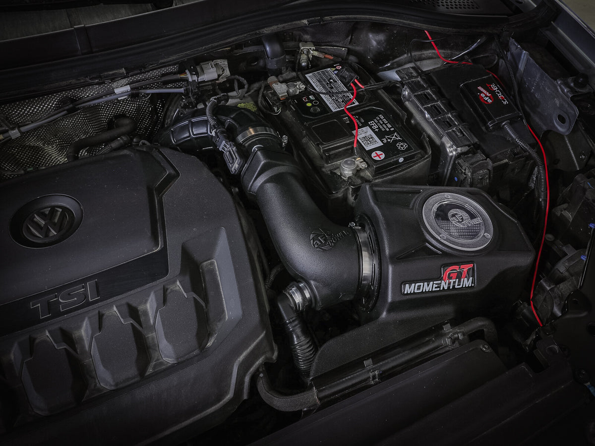 Momentum GT Cold Air Intake System w/ Pro Dry S Filter Volkswagen Tiguan 18-24 L4-2.0L (t) aFe Power-6
