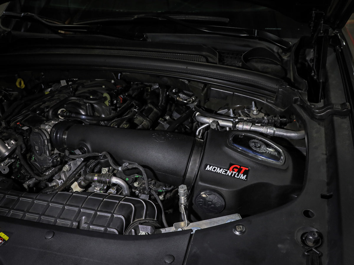 Momentum GT Cold Air Intake System w/ Pro 5R Filter Jeep Grand Cherokee (Wl) 22-26 V6-3.6L aFe Power-5