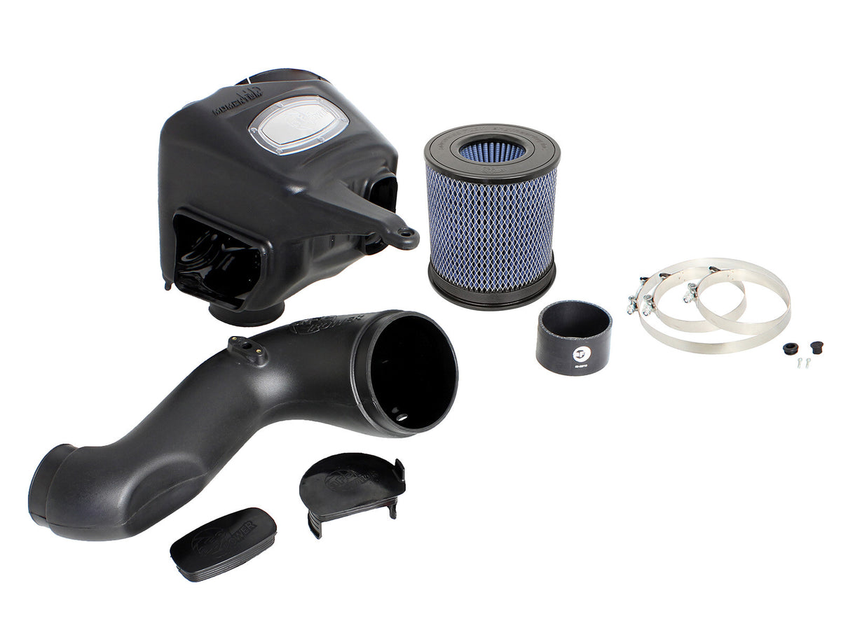 Momentum HD Cold Air Intake System w/ Pro 10R Filter Dodge Diesel Trucks 07.5-09 L6-6.7L (td) aFe Power-4