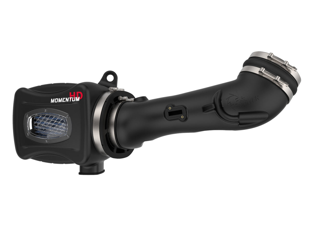 Momentum HD Cold Air Intake System w/ Pro 10R Filter Ford Diesel Trucks 11-16 V8-6.7L (td) aFe Power-6