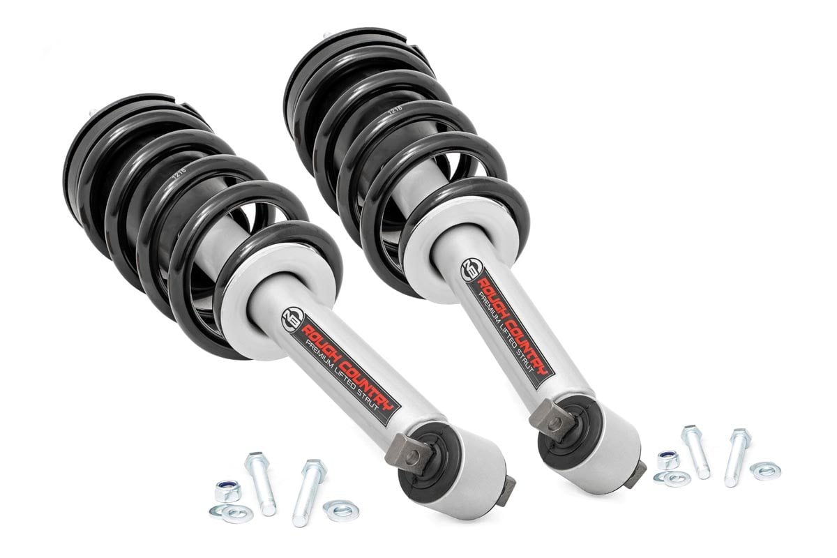 Loaded Strut Pair | 3.5 Inch | Chevy/GMC 1500 Truck & SUV (07-14) Rough Country