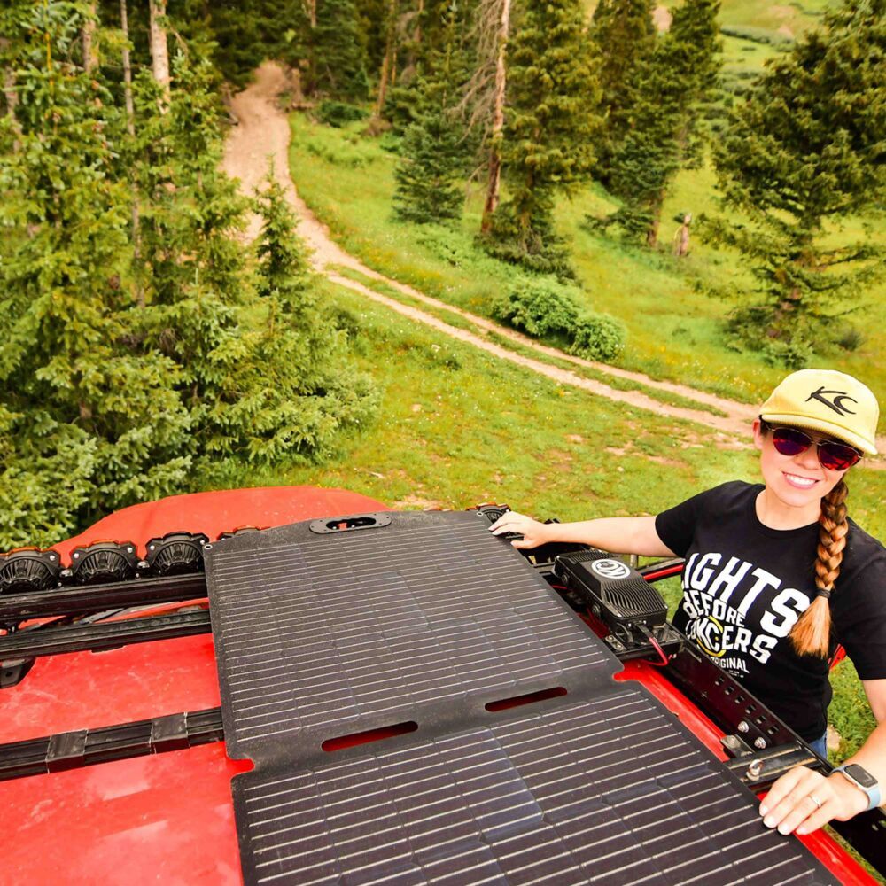 150W Portable Foldable Solar Panel KC Hilites-6
