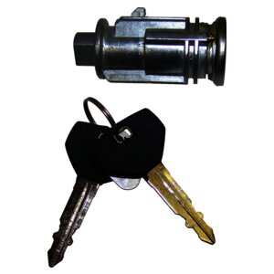 Coded Ignition Cylinder with 2 Non-Transponder Keys for Select 97-07 Jeep Models Crown Automotive-6