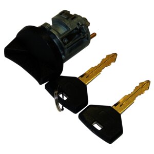 Coded Ignition Lock Cylinder w/ 2 Keys for Jeep 97-99 WJ, ZJ, ZG Grand Cherokee Crown Automotive-2