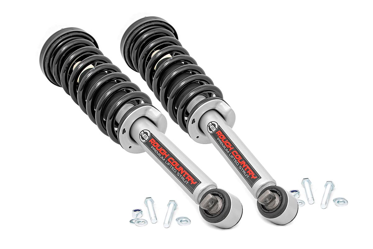 N3 Leveling Struts 2 Inch Loaded Strut Ford Ranger 4WD (2019-2023) Rough Country
