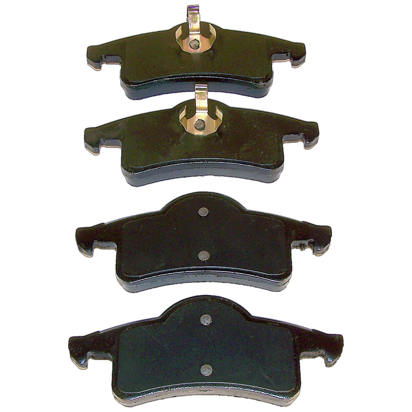 Rear Disc Brake Pad Set for 99-04 Jeep WJ, WG Grand Cherokeee, Left & Right Crown Automotive-2